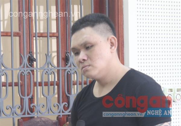 Bị cáo Trần Ngọc Anh tại phiên tòa