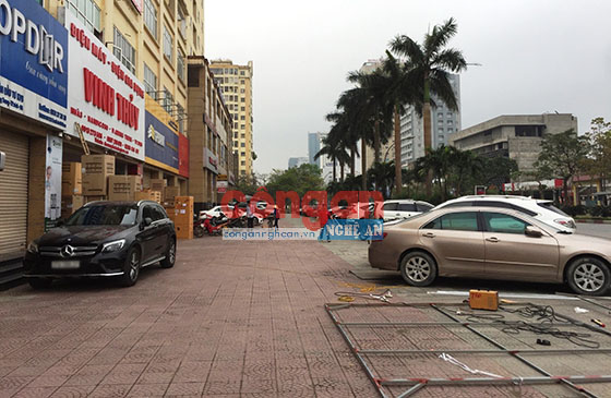 Hiện trường nơi xảy ra vụ việc
