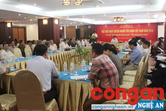 Hội thảo hướng đến việc xây dựng văn hóa tiêu dùng, ý thức chủ động bảo vệ bản thân của người tiêu dùng, nâng cao vai trò tư vấn, hỗ trợ giúp người tiêu dùng