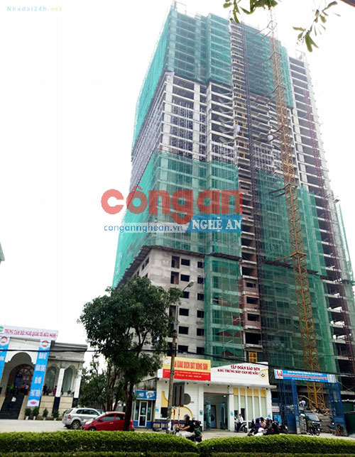 Dự án tòa nhà thương mại, căn hộ cao cấp của Công ty cổ phần Tập đoàn Xây dựng và Dịch vụ Bảo Sơn bị tạm đình chỉ