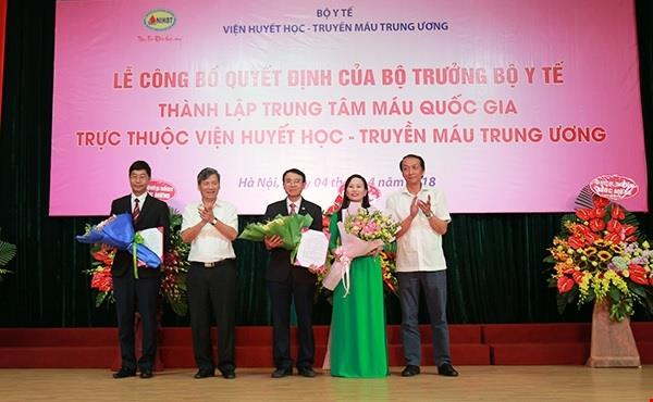 Ban Giám đốc Trung tâm Máu quốc gia