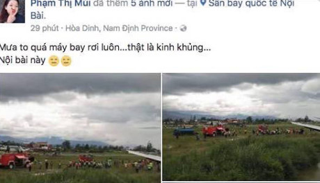 Thông tin máy bay rơi từng khiến cộng đồng hoang mang thực ra là một nội dung bịa đặt