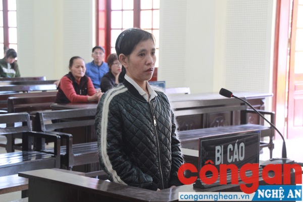 Bị cáo tại phiên tòa