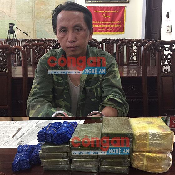 Đối tượng Thò Pạ Sáu và tang vật