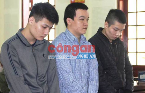 3 bị cáo tại phiên tòa
