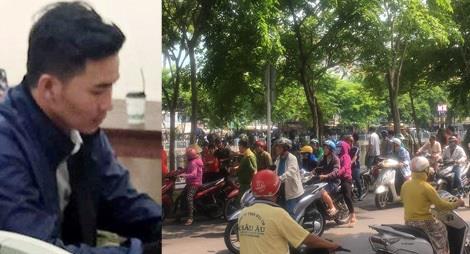Hiện trường vụ cô giáo bị sát hại và Thắng (ảnh trái), hung thủ gây ra vụ án mạng đau lòng