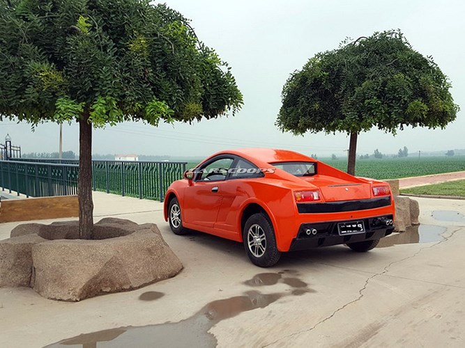 Xe có thiết kế khá sát với phiên bản thật. 