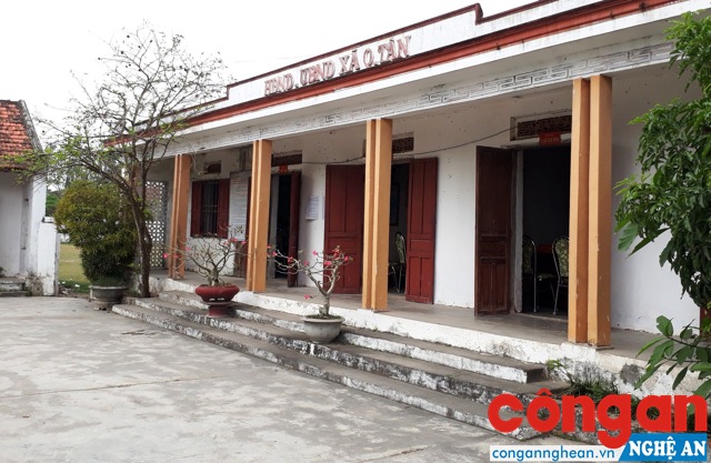 Trụ sở UBND xã Quỳnh Tân, huyện Quỳnh Lưu