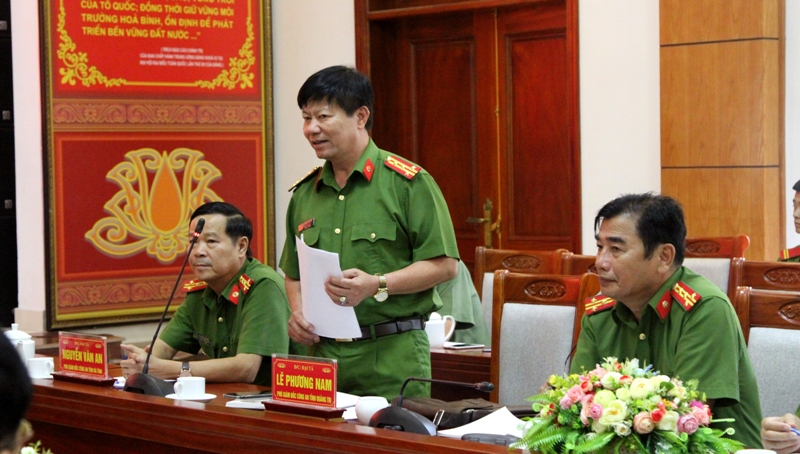 Các đại biểu phát biểu tại Hội nghị.