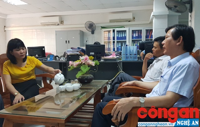 Ngày 4/5/2018, phía Công ty Vina 11 vào Nghệ An để gặp lãnh đạo Công ty 9.1 nhưng đơn vị này chỉ cử 1 nhân viên nữ ra tiếp đón