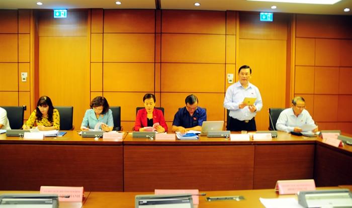 Đại biểu Nguyễn Thanh Quang phát biểu thảo luận