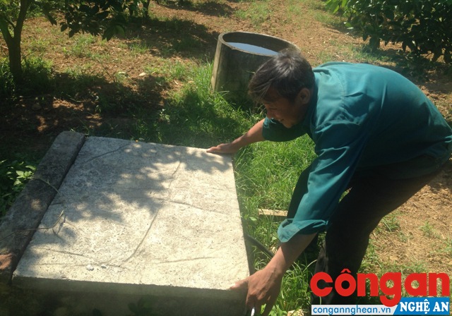 Ông Nguyễn Văn Kế và anh Nguyễn Bình Minh là 1 hộ nhưng được hưởng hỗ trợ 2 giếng