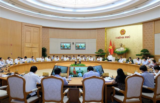 Quang cảnh phiên họp. Ảnh: VGP/Quang Hiếu