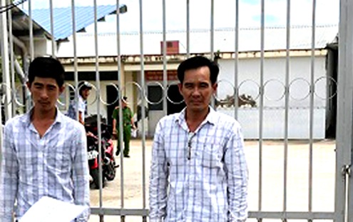 Một số đối tượng trong vụ án. 