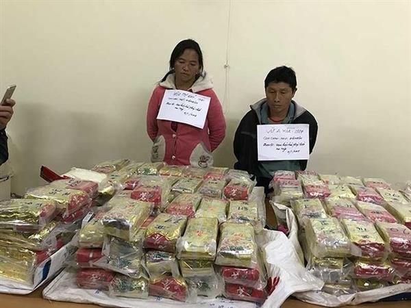 Bắt một vụ ma túy lớn