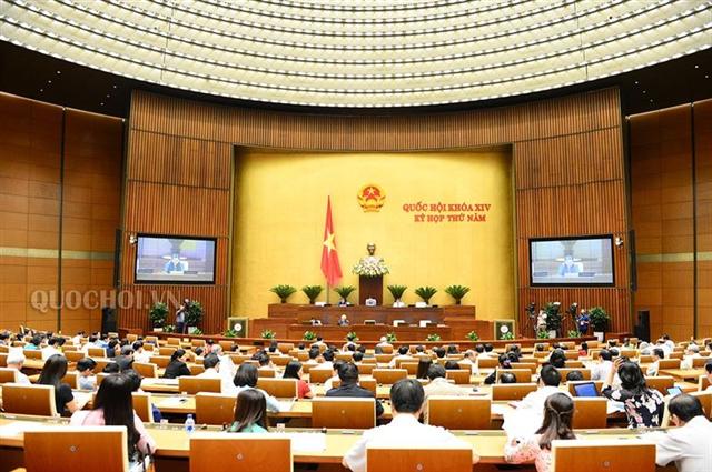 Toàn cảnh phiên họp sáng 14/6