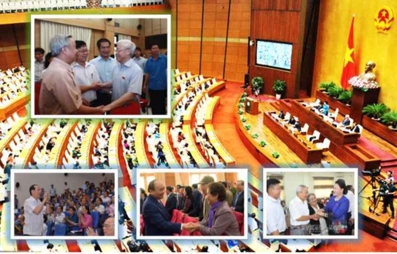 Ý kiến của cử tri luôn được các đại biểu quốc hội truyền đạt trước Quốc hội ở các kỳ họp