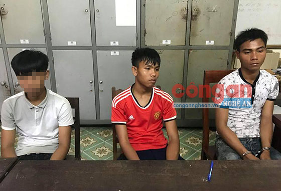 3 đối tượng tại cơ quan Công an