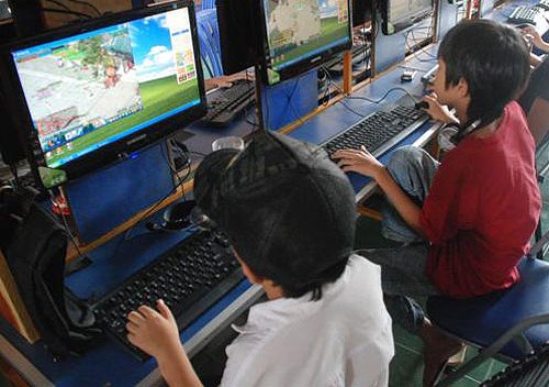 Đừng để game đánh cắp tuổi thơ của con trẻ (ảnh nguổn internet)