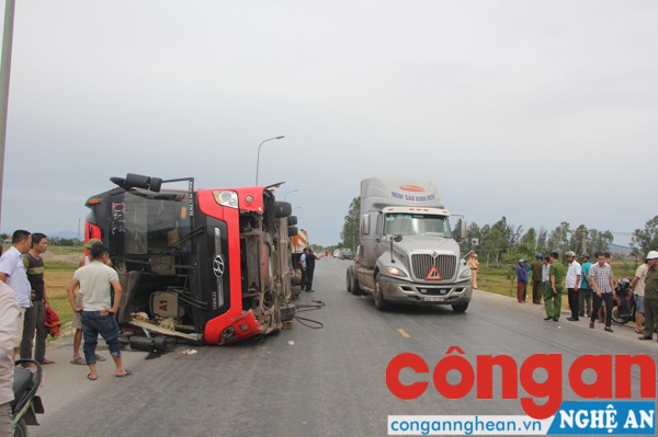 Hiện trường vụ tai nạn