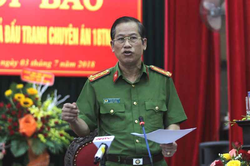 PGĐ công an tỉnh Phùng Tiến Triển cho biết trong 5 năm qua, đã nhiều lần vận động nhưng các đối tượng không đầu thú