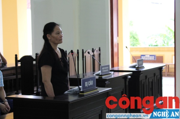 Bị cáo tại phiên tòa