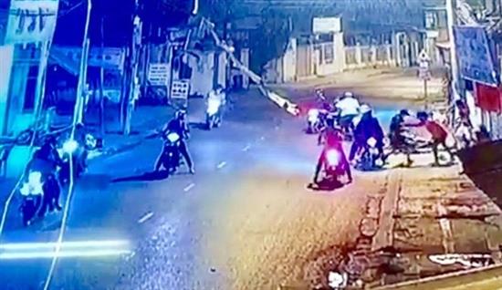 Hình ảnh vụ đánh nhau vì ghen nhầm tại quận 9.