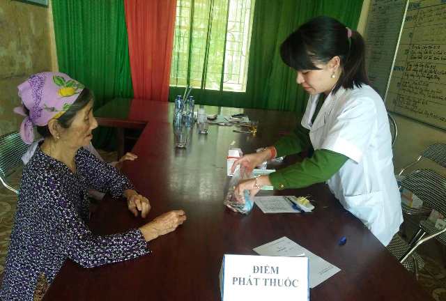 Hơn 90 đối tượng đã được khám, chữa bệnh và cấp phát thuốc miễn phí.