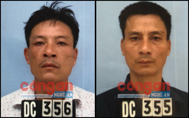 2 đối tượng trong vụ tàng trữ trái phép chất ma tuý bị Đồn Công an Diễn Hải bắt giữ
