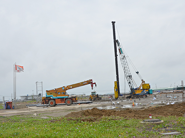 Nhiều dự án mới đang xây dựng trong KCN Phú Mỹ 3.