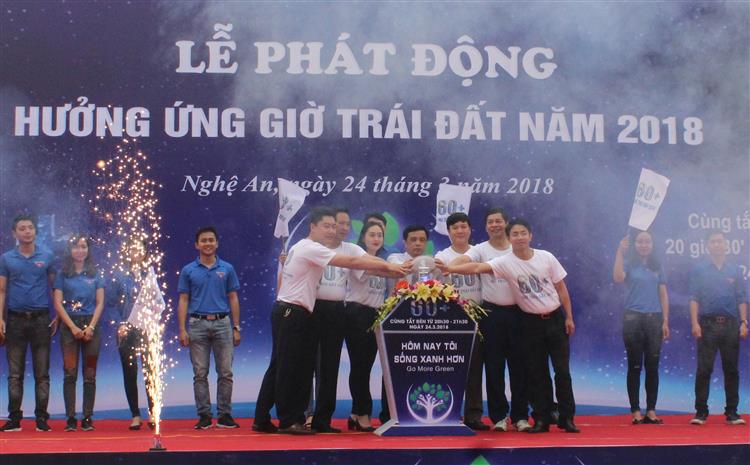 Sự kiện Giờ Trái đất 2018 nhận được sự hưởng ứng rộng rãi  về chung tay tiết kiệm điện của cộng đồng 