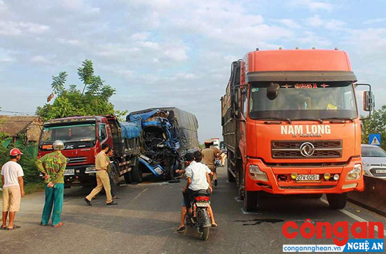 Hiện trường vụ tai nạn