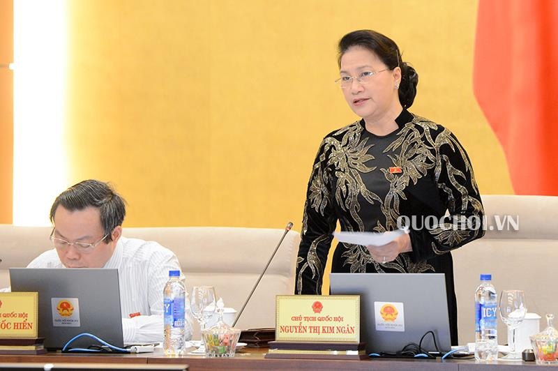 Chủ tịch Quốc hội phát biểu khai mạc phiên chất vấn