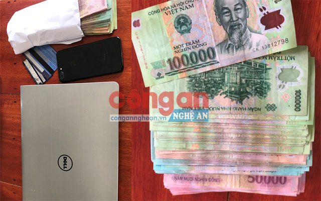 Tang vật trong Chuyên án