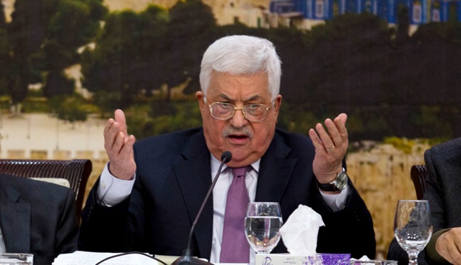 Tổng thống Palestine Mahmoud Abbas. Ảnh: Reuters