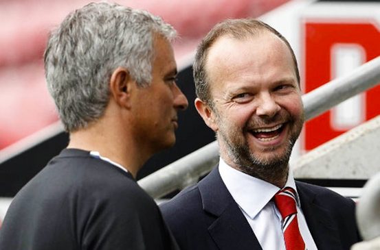 Mâu thuẫn giữa HLV Jose Mourinho và phó chủ tịch Ed Woodward hiện đang lên mức đỉnh điểm  sau chuyển nhượng mùa hè vừa qua. 