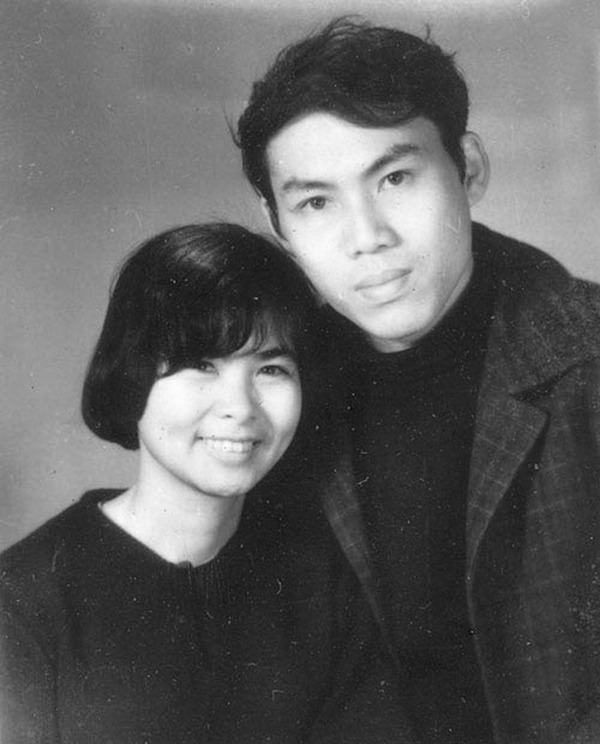 Vợ chồng nhà viết kịch Lưu Quang Vũ - nhà thơ Xuân Quỳnh.