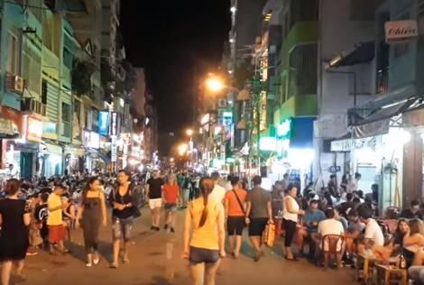 Phố đi bộ Bùi Viện, nơi 