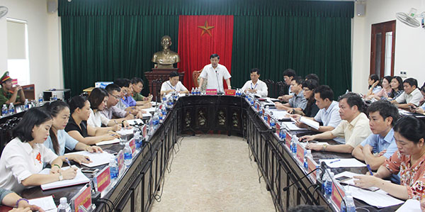 Thường trực HĐND tỉnh tổ chức tiếp công dân tại Trụ sở tiếp công dân - Ảnh: Phương Thảo