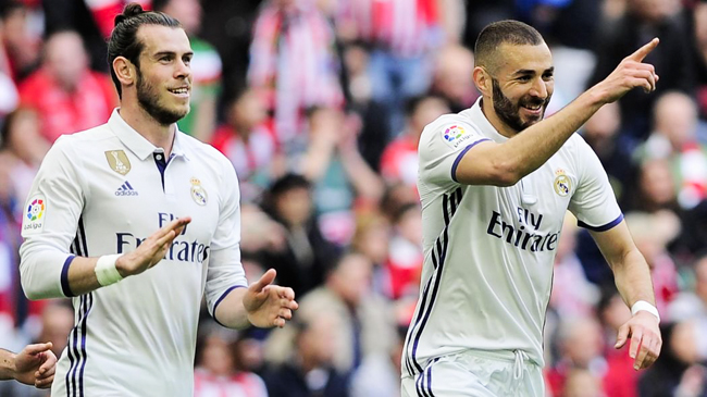 Gareth Bale và Benzema là hai cầu thủ quan trọng giúp Real Madrid toàn thắng trong 3 trận đầu mùa giải 2018/19 ở La Liga. 