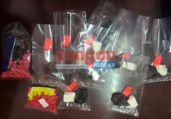 Tang vật trong Chuyên án