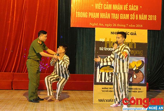 Hội thi “Viết cảm nhận về sách” được triển khai với nhiều hình thức sân khấu hóa đa dạng