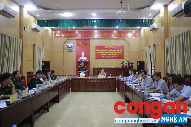 Toàn cảnh buổi làm việc