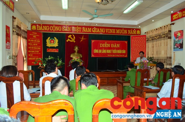 Diễn đàn đã nhận được nhiều ý kiến góp ý, phản ánh của người dân