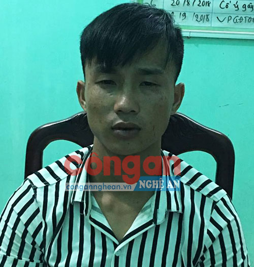 Đối tượng Trần Văn Đức tại cơ quan điều tra