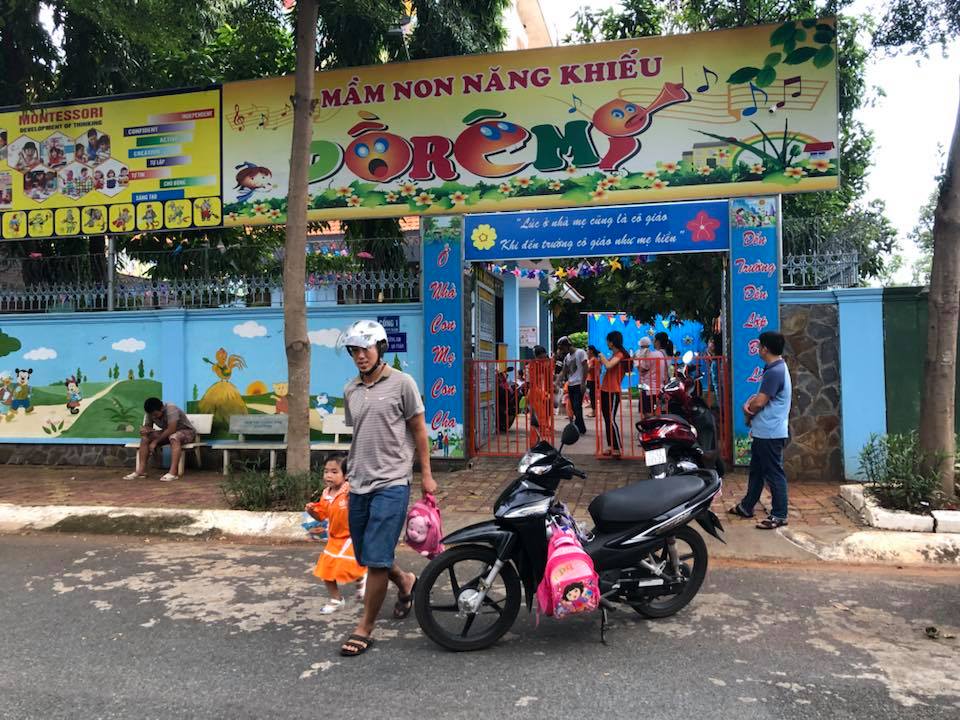 Cơ sở MN Đồ Rê Mí tại địa chỉ B11/6, Khu Đô thị Chí Linh, phường Nguyễn An Ninh, TP. Vũng Tàu.