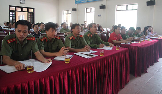 Các đại biểu tham dự Hội nghị