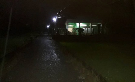 Căn nhà xảy ra vụ án mạng. 