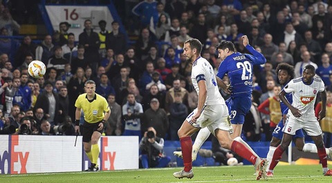 Morata ghi bàn duy nhất của trận đấu