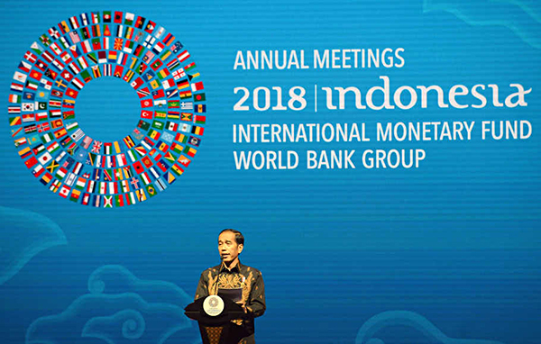 Tổng thống Indonesia Joko Widodo phát biểu tại Hội nghị.